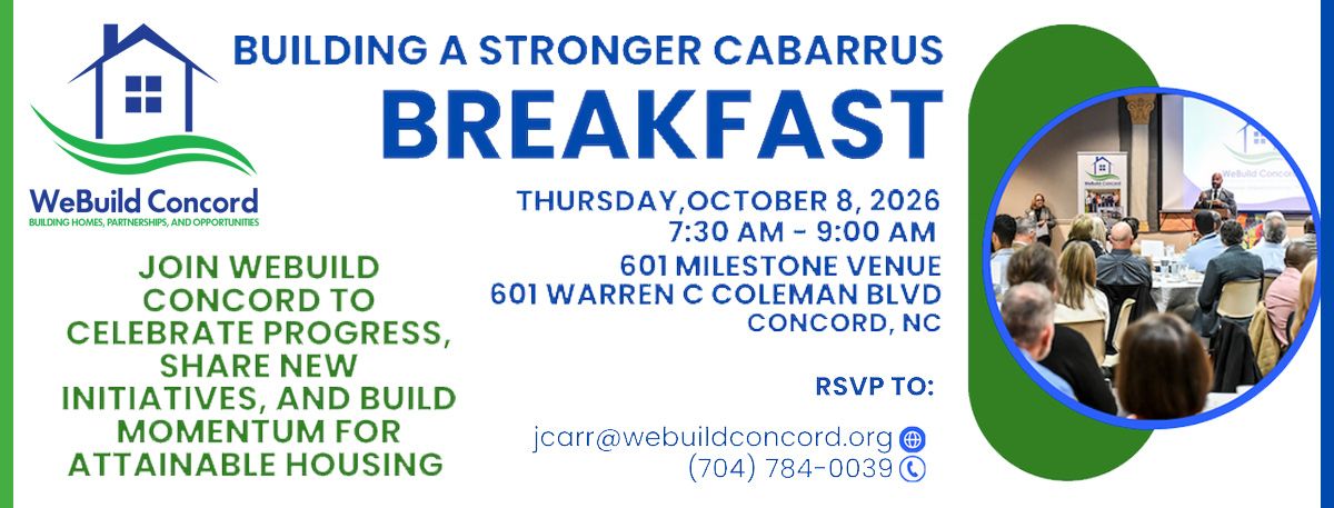 WeBuild Concord Breakfast